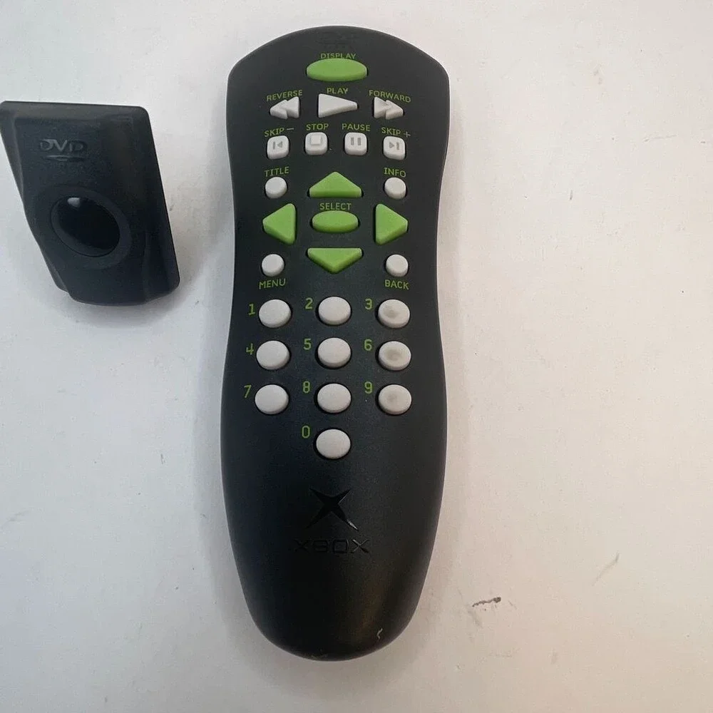 OEM Black Microsoft Original Xbox DVD Playback Kit XBOX Controller X08-25387-002